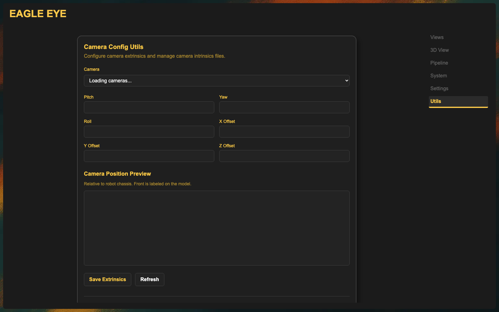 Utils tab